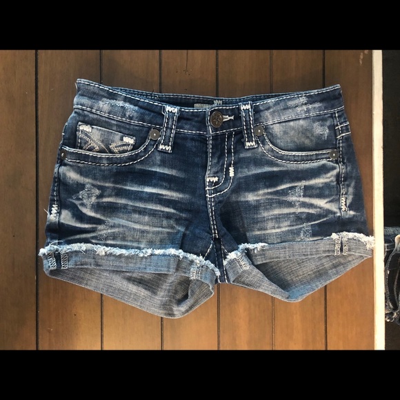 big star jean shorts